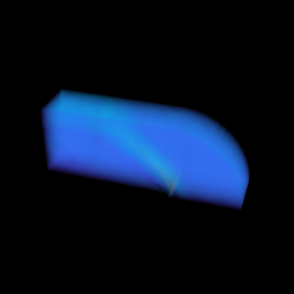 Blunt Fin rendering with fragment clipping